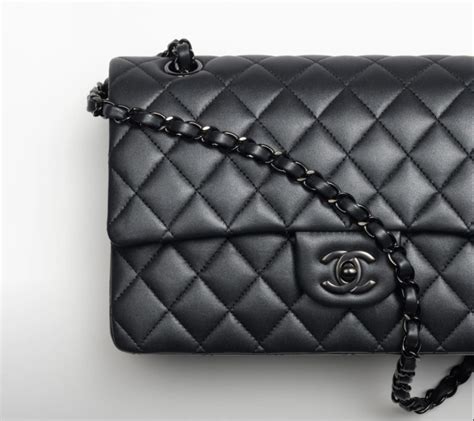 chanel black shearling bag|chanel 23b collection.